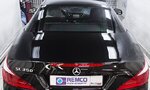 Полировка Mercedes-Benz SL 350, сравнение до и после