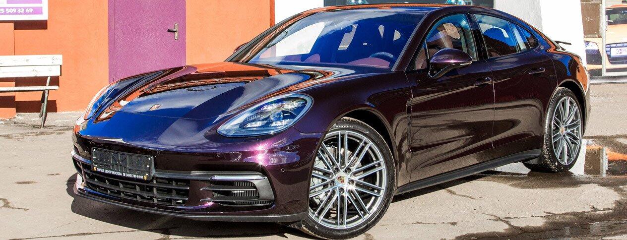 Полирока кузова Porsche Panamera