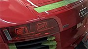 Работы по полировке автомобиля Audi R8 в Remco Concept