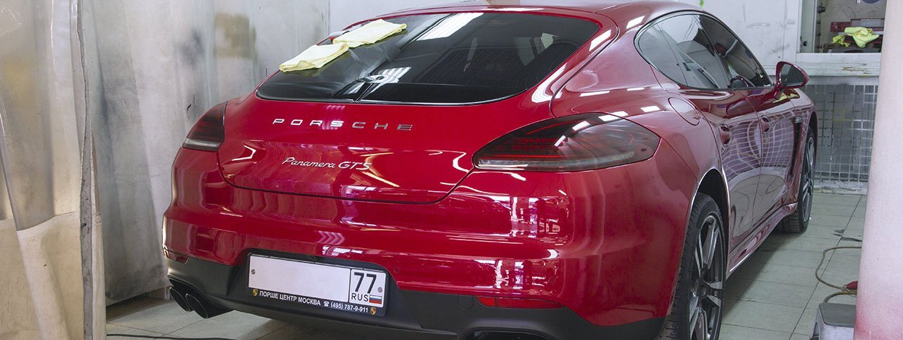 Полировка Porshe Panamera