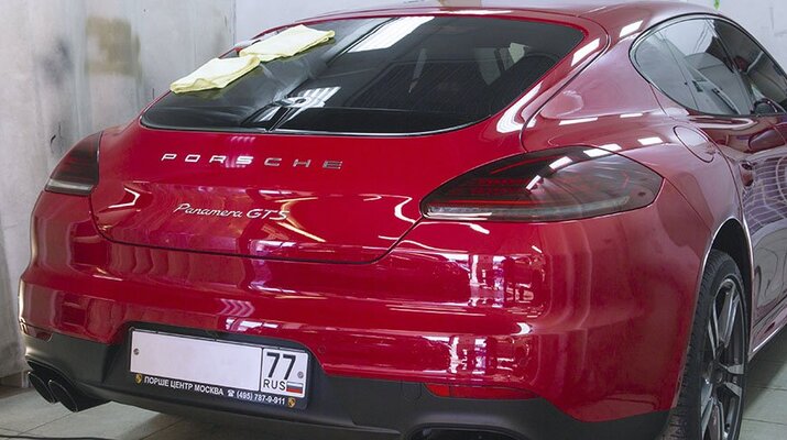 Полировка Porshe Panamera