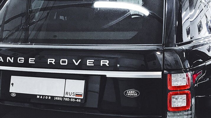 Полировка Range-rover