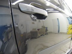 Ремонт вмятины Volvo XC-90 - стало