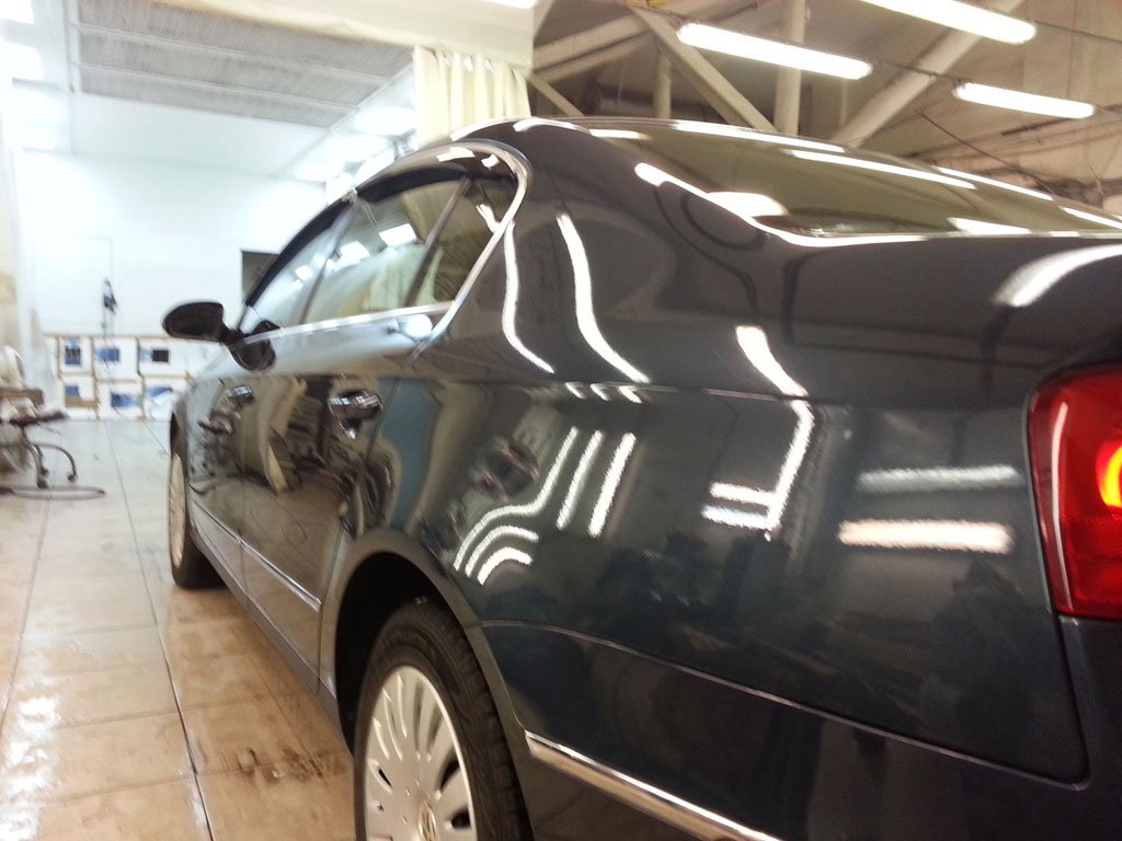 Фото работ полировки Refiller автомобиля Volkswagen Passat - детейлинг центр РЕМКО Концепт
